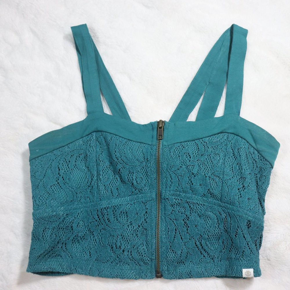 3 for $10! Element crop top with zipper